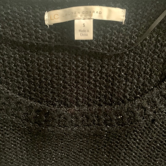 BLACK WITH GLITTER SWEATER - Picture 3 of 4